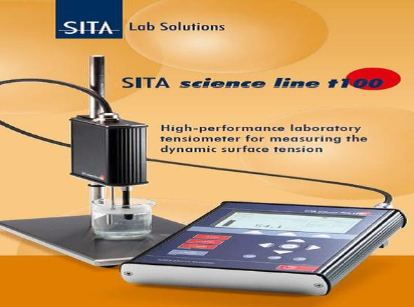SITA Surface Tension Online Measurement System (In-line measurement)