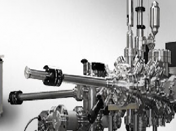 Helium-4 Temperature/Superconducting Magnet - Ultra-high Vacuum Scanning Tunneling Microscope