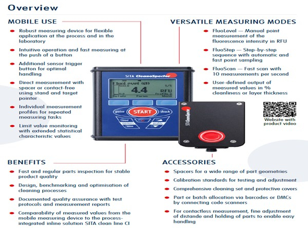 SITA 表面清洁度仪