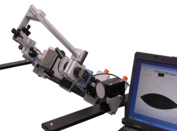 Multi-functional contact angle, surface free energy, and surface tension measurement instrument FLATSCAN